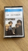 U2 October kaseta audio