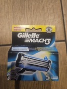 Gillette mach 3 Wkłady 5szt