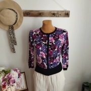 Sweter damski Laura Ashley XS 100% bawełna – bufiaste rękawy