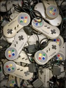 ORYGINALNY kontroler Super Famicom Nintendo RETRO SFC Controller pad