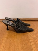 Buty klapki sandały na obcasie 38 Graceland