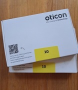 120 szt baterie Oticon 10