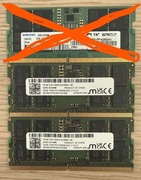 Kości SODIMM DDR5 5600 MT/s - 16GB kostka
