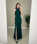 Długa zielona sukienka WalG Tall r. L