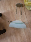 Lampa wisząca, szklana