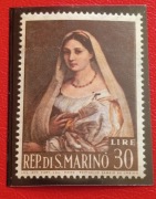 La Velata. Rafael Santi. San Marino 1950 r