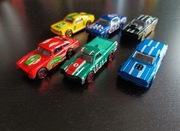 Zestaw 6 numerowanych modeli resoraków marki ele fun rozmiaru hot wheels 