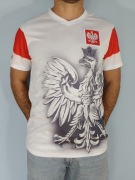 Koszulka z orłem Polska, koszulka kibica 