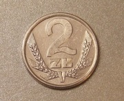 2 złote 1990 r. 