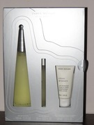 ISSEY MIYAKE L'EAU D'ISSEY POUR FEMME, 100ml EDT PLUS w ZESTAWIE