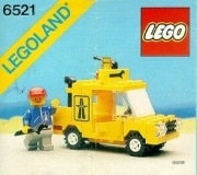LEGO TOWN  6521 z 1986r. auto pomoc drogowa 