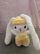 Ręcznie robiony pluszak KRÓLICZEK na szydełku