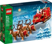 Nowe lego sanie świetego mikołaja 40499