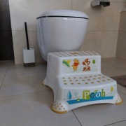 Podest dwustopniowy dla dziecka Kubuś Puchatek - antypoślizgowy!