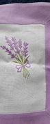 Serwetki pod talerze z motywem lawendy 49x34 - 2 szt.