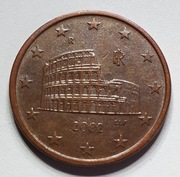 5  euro centy  2002  Włochy
