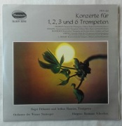 Koncerty na 1,2,3 i 6 trąbek i orkiestrę smyczkową, winyl Holandia 1972