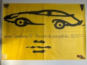 Powrót do przyszłości. Oryginalny plakat filmowy. M. Wasilewski