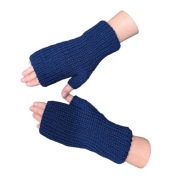 Mitenki Handmade – Rękawiczki bez palców, 100% Merino, Ciepłe