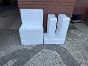 Styroboxy TERMOBOX pudełko styropianowe FISHBOX + POKRYWA 60x40x17cm