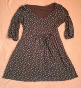 GEORGE  20/48 Wygodna dłuższa tunika wiązanie