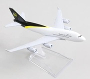 NOWY METALOWY MODEL SAMOLOTU BOEING 747 UPS 