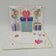 Kartka Urodzinowa Grająca Muzyczna 3D – Duży Format A4 + Koperta