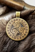 Medalion Triskelion
