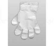 Rękawiczki rękawice L i XL HDPE 100SZTUK NAJTANIEJ