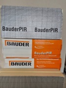 Płyta PIR  1200 mm x 600 mm, grubość 200 mm, frez, warstwa aluminium