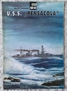 USS Pensacola model card 1:200