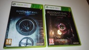 2 gry survival horror Resident Evil Revelations 1 & 2 Xbox 360