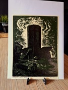 UNIKAT! oryginalna sygnowana grafika HENRYK CZAMAN 1907/1986 KRUSZWICA