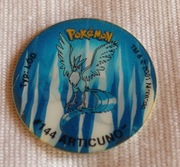 Tazo 2 Tazos Pokemon 3D #144 Articuno No. 72 2001 rok