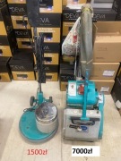 Cykliniarka DEVA Belt-200 oraz Polerka DEVA