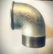 Kolano ocynkowane nyplowe 2 1/2 EE dn 65