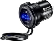 Ładowarka samochodowa Kewig USB C, ładowarka samochodowa 90 W