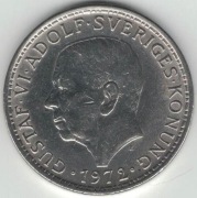 Szwecja 5 koron kronor 1972 - 28,5 mm - nr 4