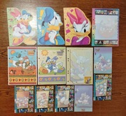 Kaczor Donald karteczki kolekcjonerskie do segregatora -vintage 