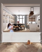 Barierka bramka zabezpieczająca schody drzwi rozwijana 3m