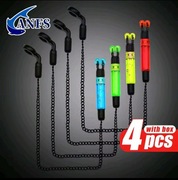 Zestaw 4 sygnalizatorów brań na świetlik swinger hanger Hirisi na karpia