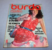 Burda Moden 6/1979 + wykroje Vintage Moda szycie krawiectwo patenty