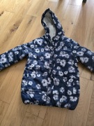 Kurtka zimowa dziewczeca rozmiar 122