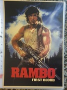 Plakat Rambo: Pierwsza krew A3 30x42 Idealny na Prezent