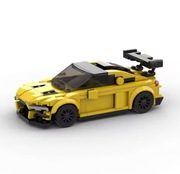 Klocki wzór LEGO AUDI R8 Autko Samochodzik Hit Prezent Wyścigowy