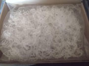 Zaciski podporowe do roślin , Przezroczysty 200 sztuk