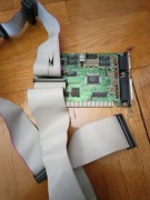 Karta Multi i/o kontroler ACER na ISA z taśmami do retro komputera PC