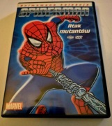 Kolekcja animowana Marvela Spider-Man Atak mutantów. DVD film.