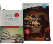 Podręcznik i karty pracy do matury z j. polskiego