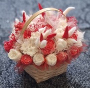 Bukiet ze świeczkami 